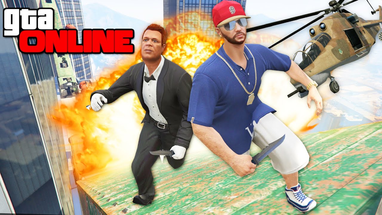 GTA 5 ONLINE - УБОЙНАЯ БОМБЕЖКА! (ГТА 5 DEATHRUN) #150