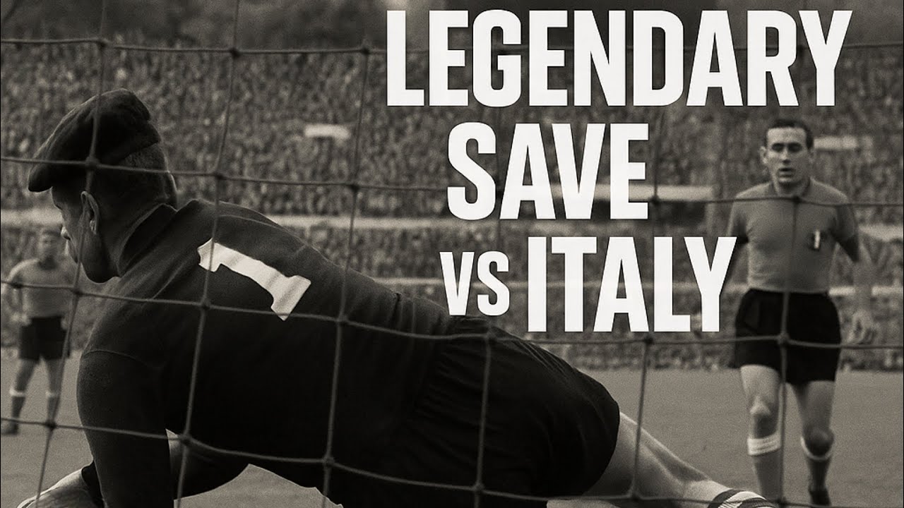 The day Lev Yashin silenced 70 000 Italians🤫😱