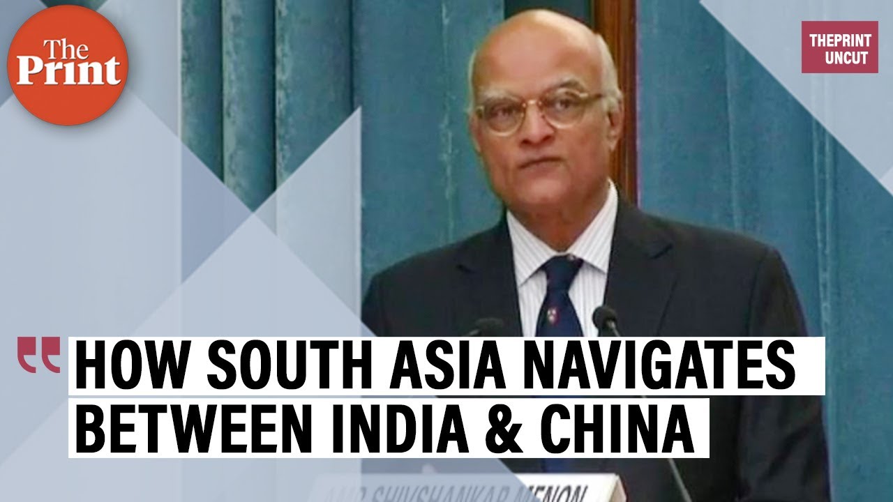 2 brilliant minds talk: ex-NSA Shiv Shankar Menon & Prof C. Raja Mohan discuss the Chinese challenge