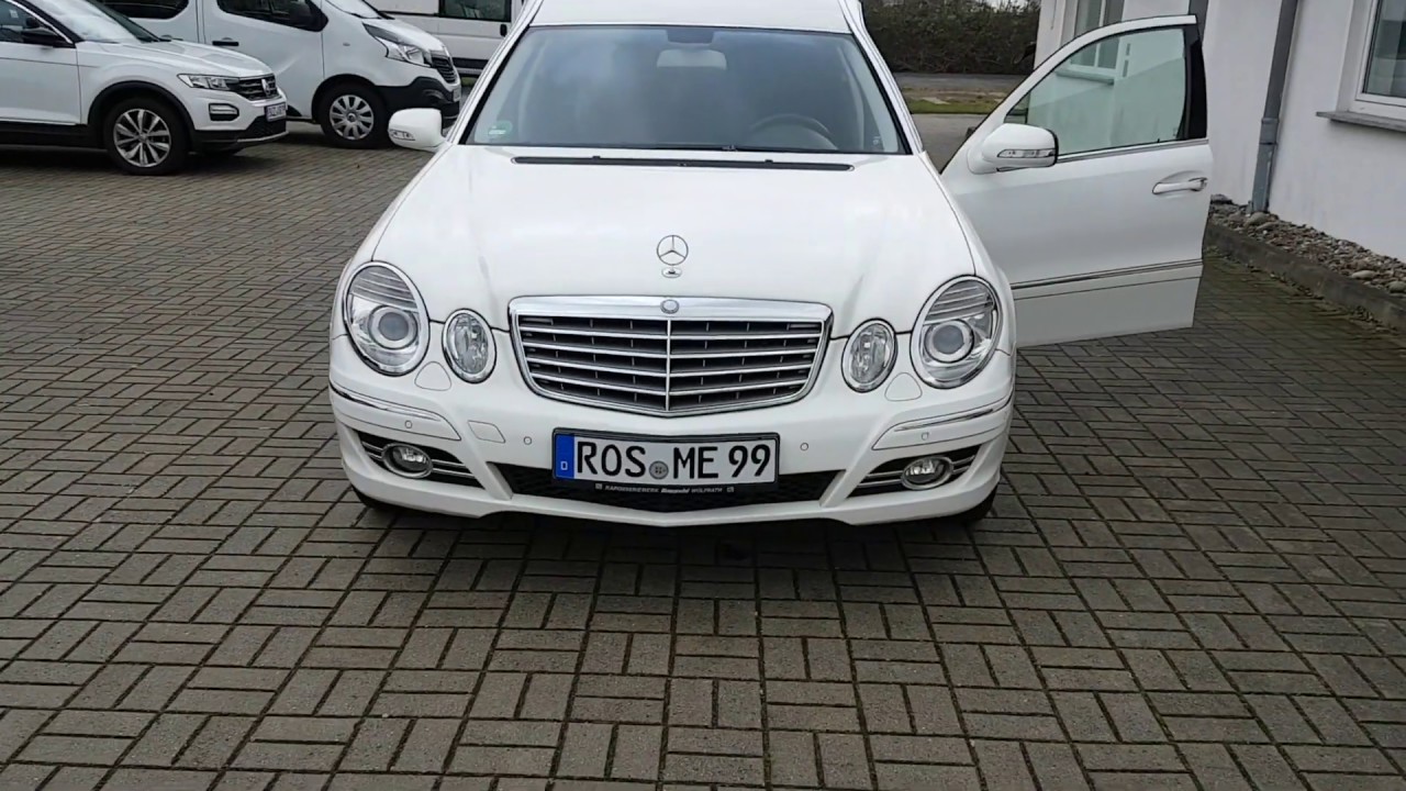 Mercedes Benz E 280 T Elegance Bestattungswagen Leichenwagen Rappold 2-Sarg Vermietung und Verkauf
