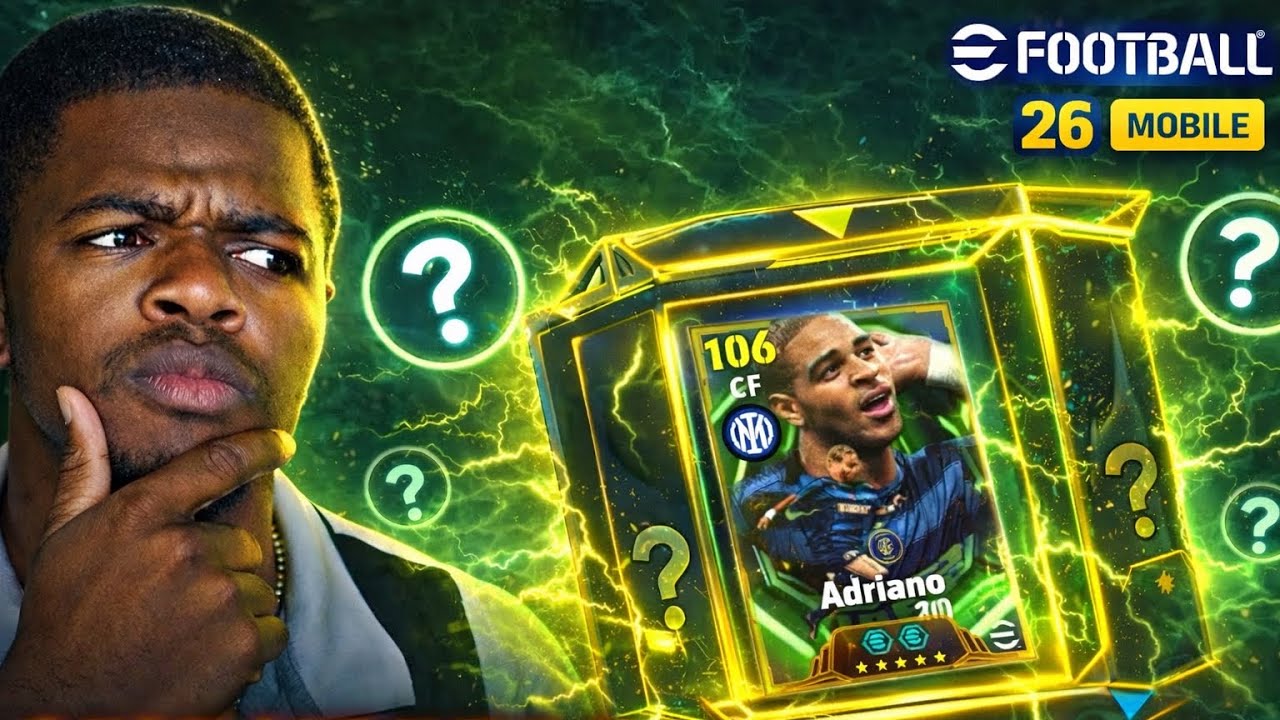 ЛУЧШИЙ НАПАДАЮЩИЙ ВСЕХ ВРЕМЕН? 106 Обзор игрока Адриано Efootball 26 mobile
