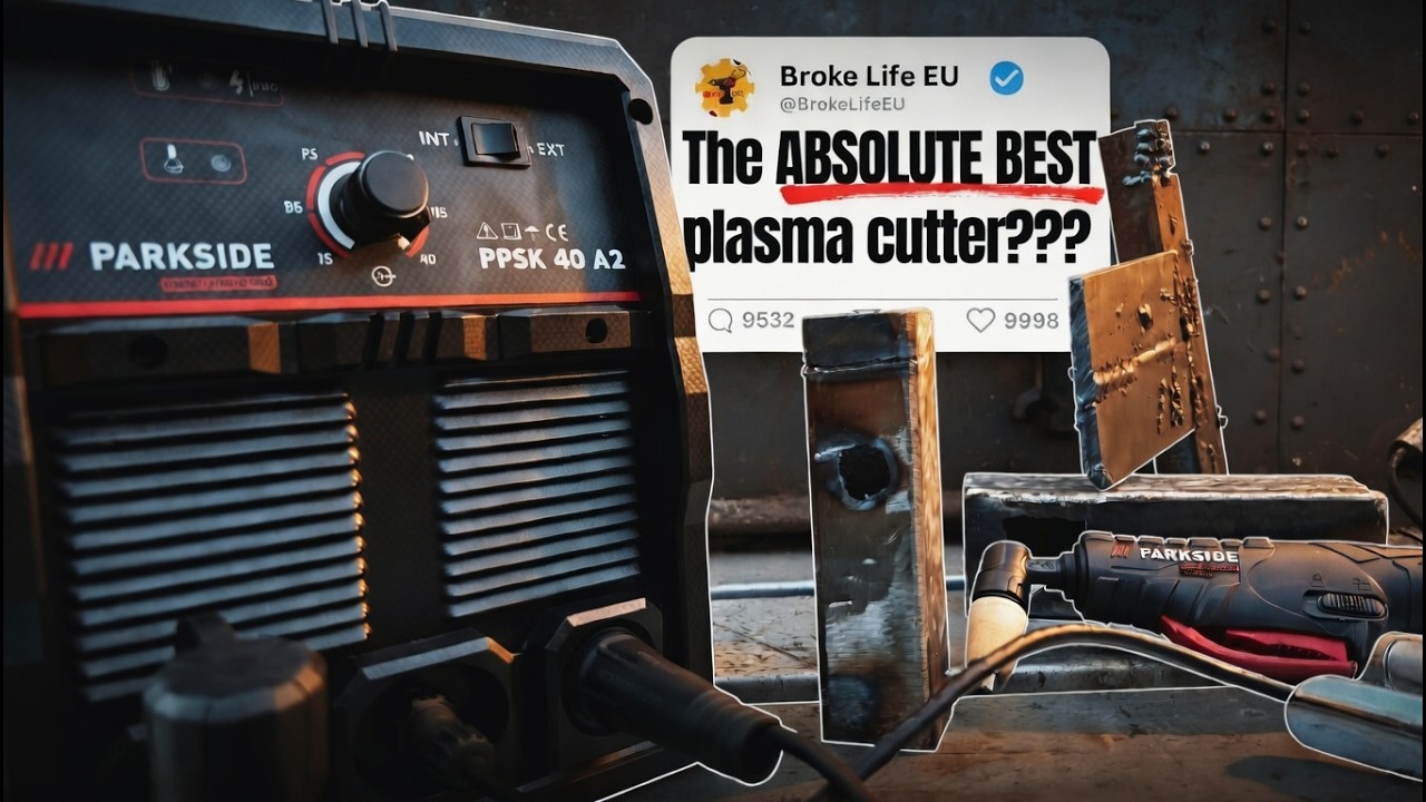 Плазменный резак Parkside Performance PPSK 40 A2 от Lidl за 80 евро. Хороший ли он?