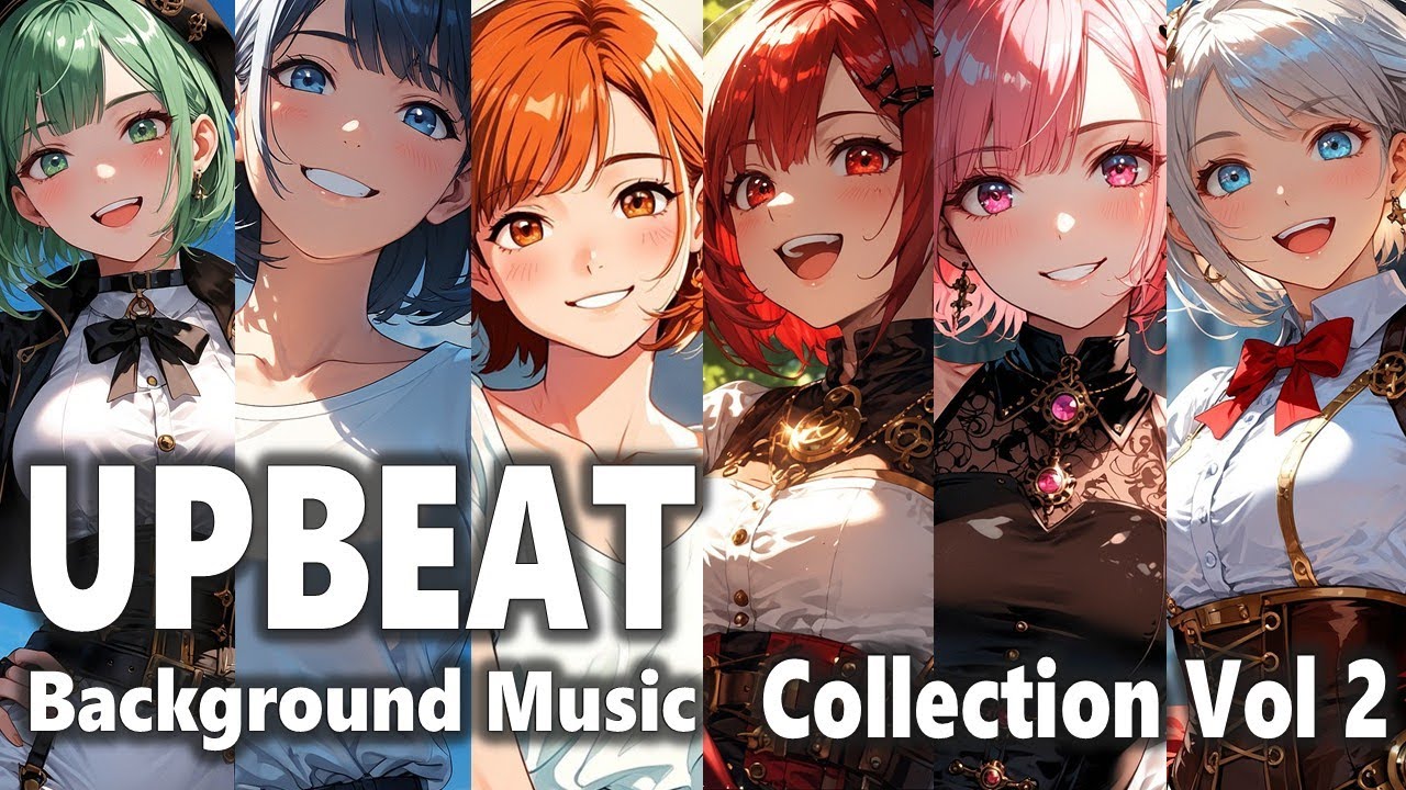 🌻Happy & Upbeat Background Music Collection Vol 2🎵 It's perfect for a Productive and Relaxing Day🎶