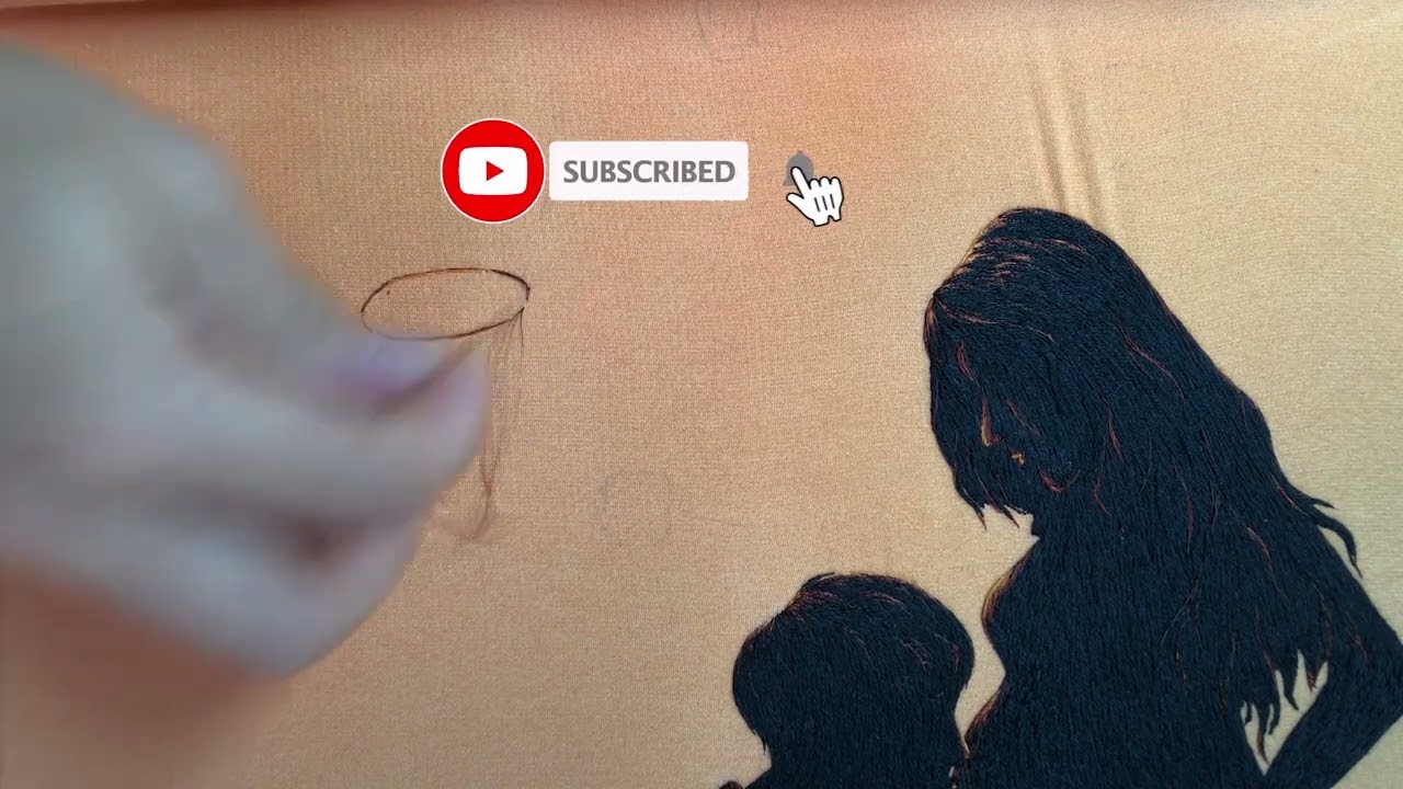 Love | Detailed embroidery instructions for the latest Love painting