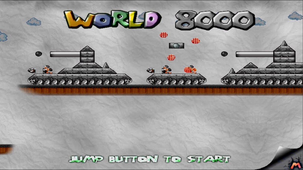 Mario Forever Thousand Worlds - World 8000 Walkthrough [RELEASE]