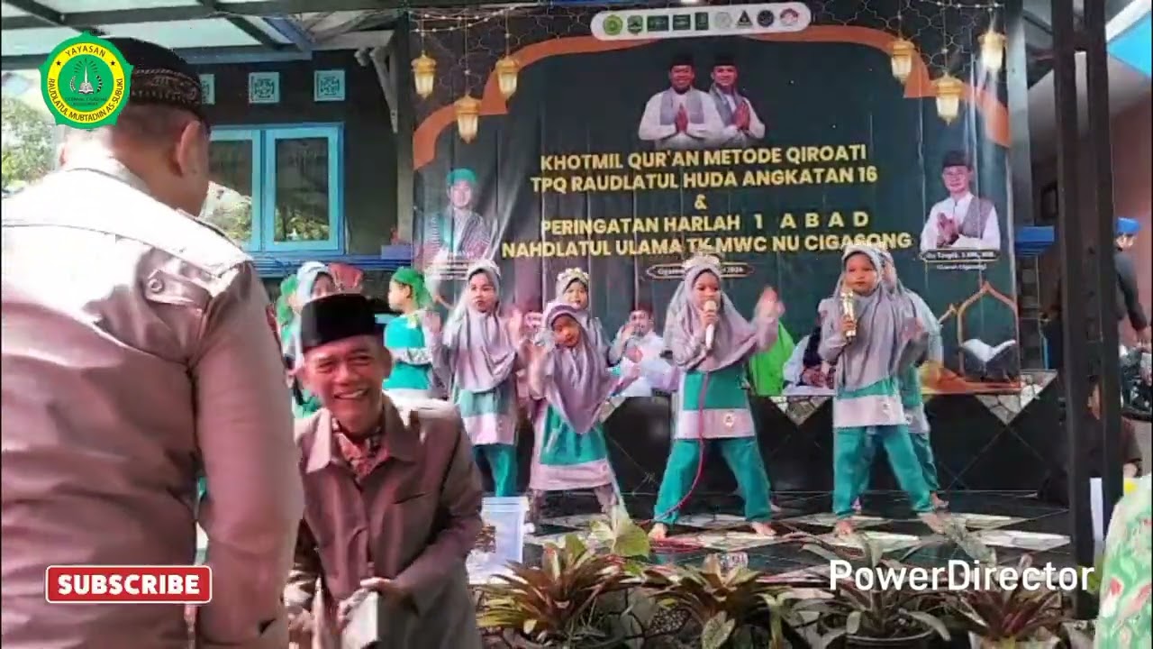 Tari Nama Nama Nabi dan Rasul#majalengka #santri #tariislami 