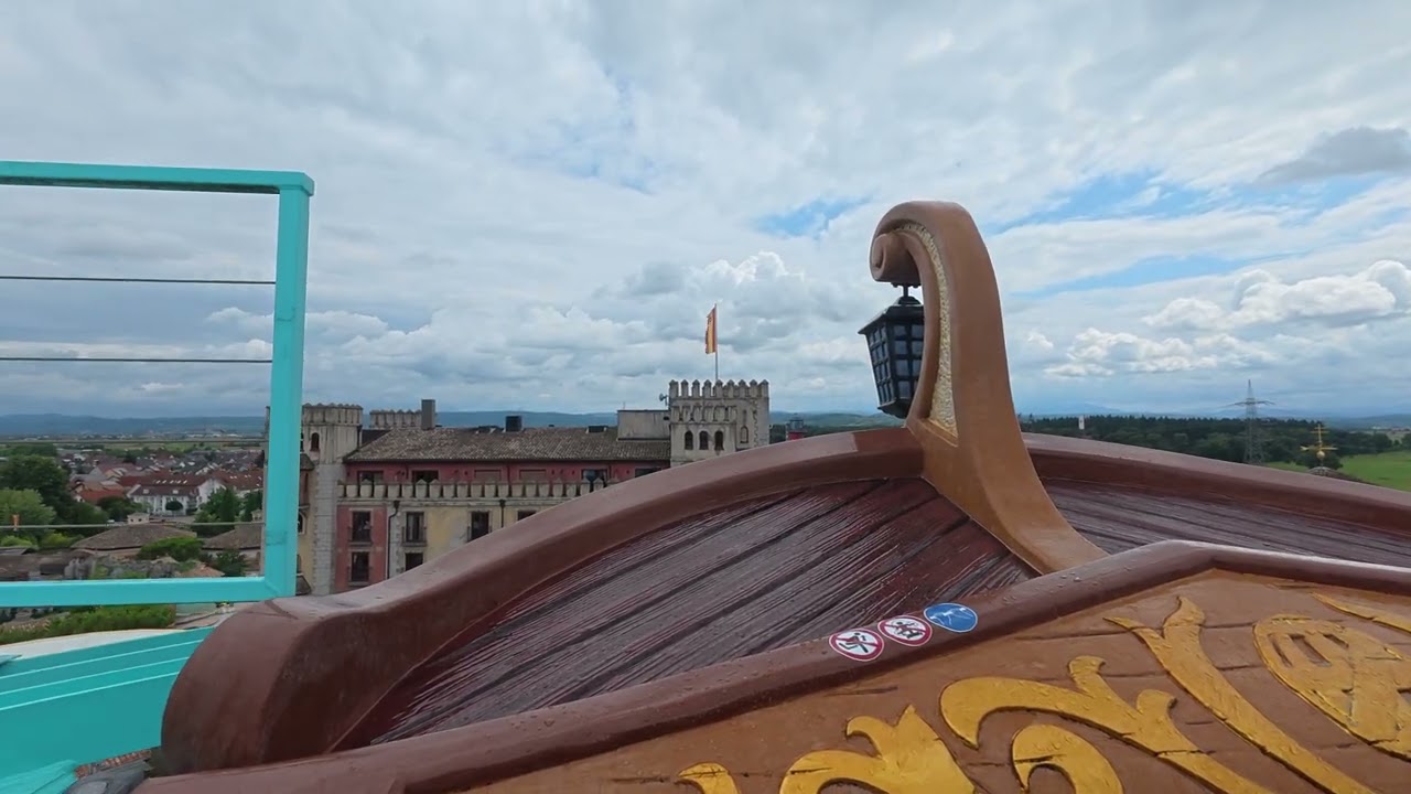 Atlantica SuperSlash, Europa Park, Mack Rides (2025, 4K, POV)