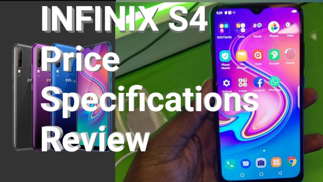 #Infinix.  Infinix S4 Specifications Price Review