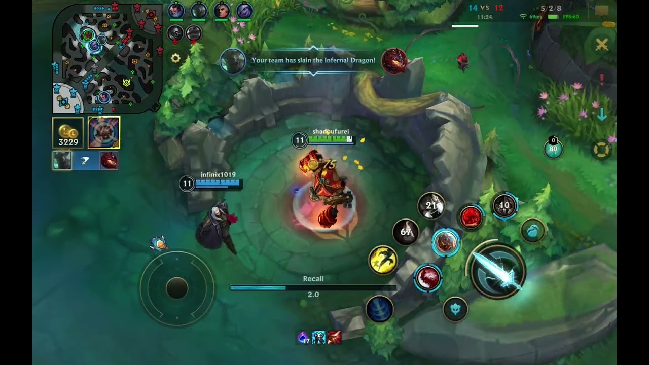 Last Season  before the big Update HIT MASTER\    ( ap support / Rank