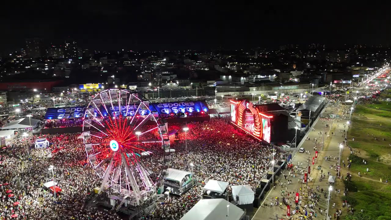 #DRONE NO GRANDE SHOW DA VIRADA 2026 CENTRO DE CONVENÇÕES DA BAHIA 01/01/2026 00:30:57