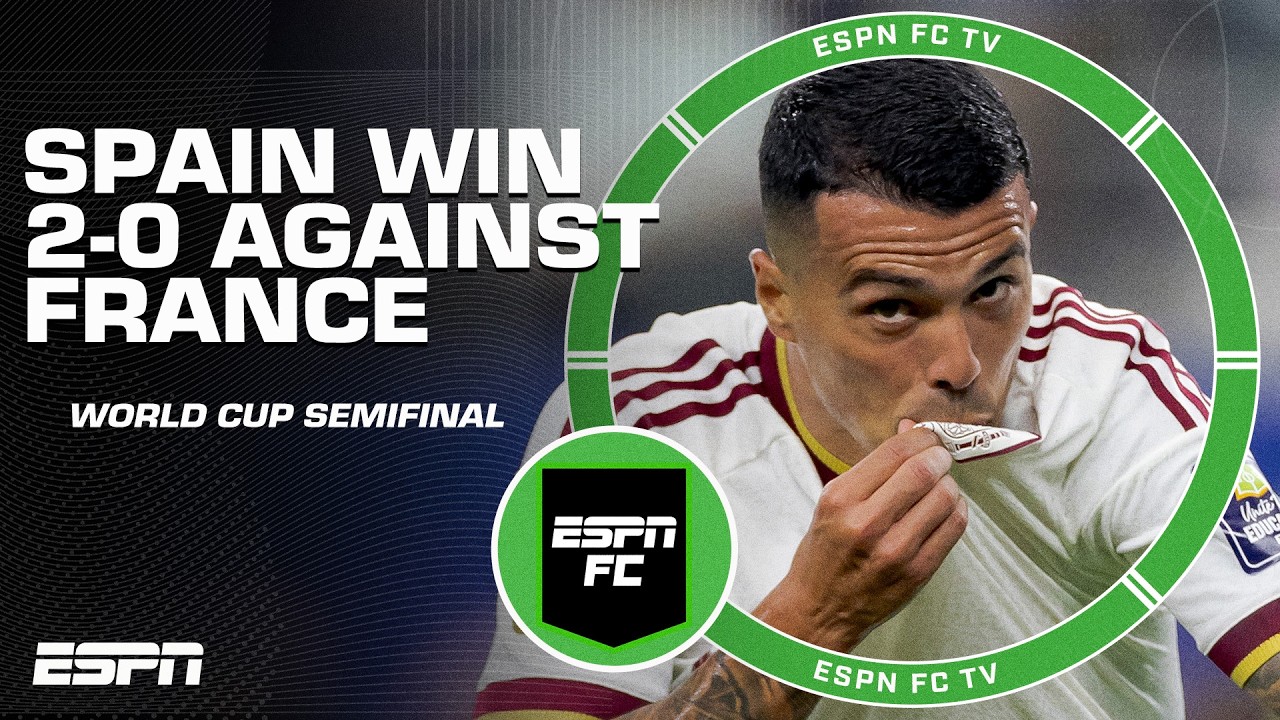 Spain REACH WORLD CUP FINAL! France stunned 2-0 in semifinal by Luis de la Fuente's side | ESPN FC