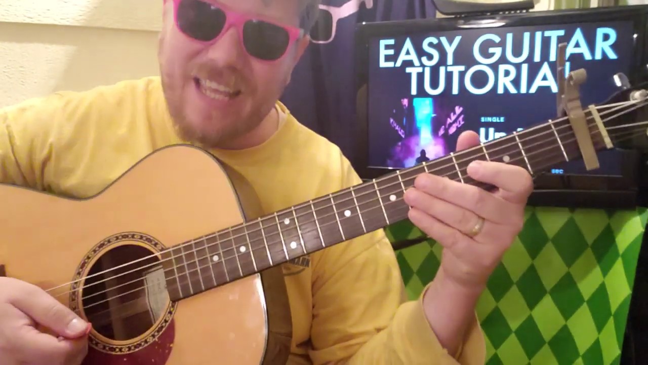 How To Play Up All Night Khalid // guitar tutorial beginner lesson chords