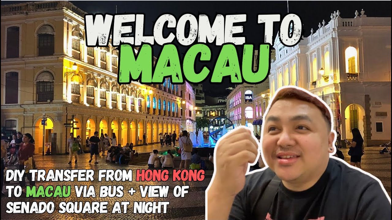 MACAU VLOG 2024 | DIY TRANSFER from HONG KONG to MACAU by BUS (STEP by STEP GUIDE) | ACCOR MEMBER