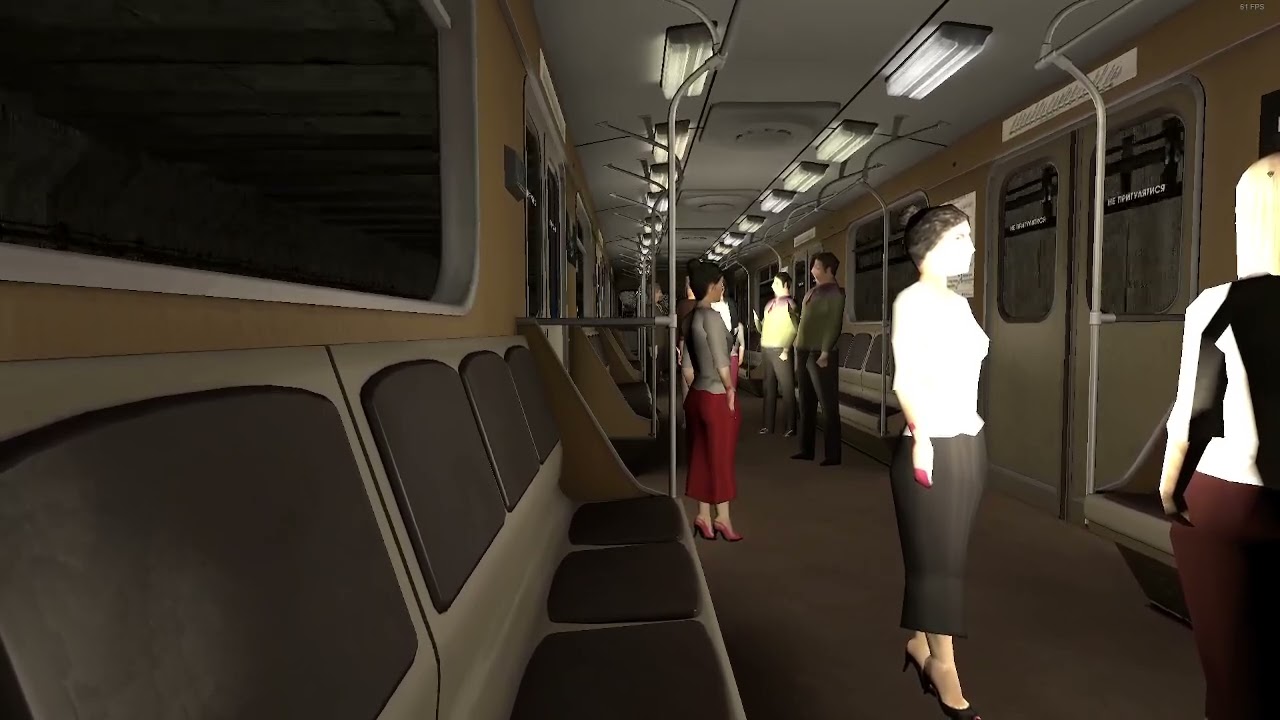 JUST A METRO PASSANGER (ПРОСТО ПАССАЖИР МЕТРО) #9 #garrysmodmetrostroi #garrysmod