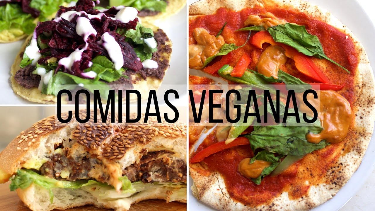3 COMIDAS FÁCILES, RÁPIDAS Y DELICIOSAS ♥!