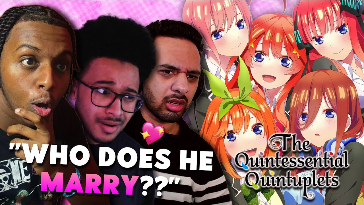 SHONEN Fans REACT to Quintessential Quintuplets For The FIRST Time! | Ep 11 + 12