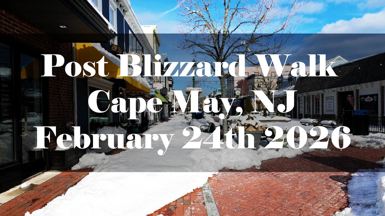 Post Blizzard Walk - Cape May, NJ - 2026