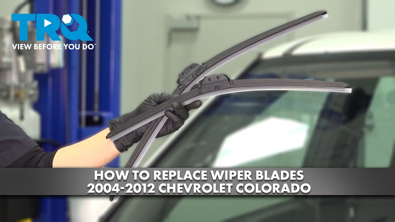 How to Replace Wiper Blades 2004-2012 Chevrolet Colorado