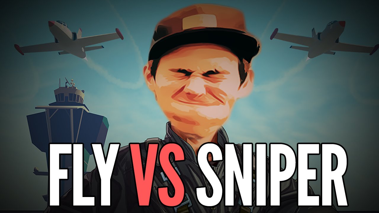 FLY VS SNIPER - Grand Theft Auto 5 / Norsk GTA