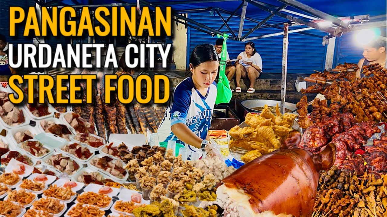Philippines Street Food Tour in Urdaneta City | INSANE STREET FOOD IN PANGASINAN!