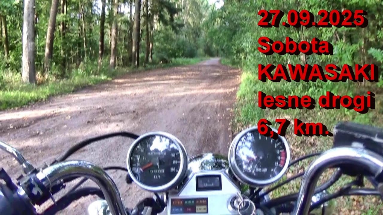 81#KAWASAKI  LEŚNE DROGI  6,7 KM
