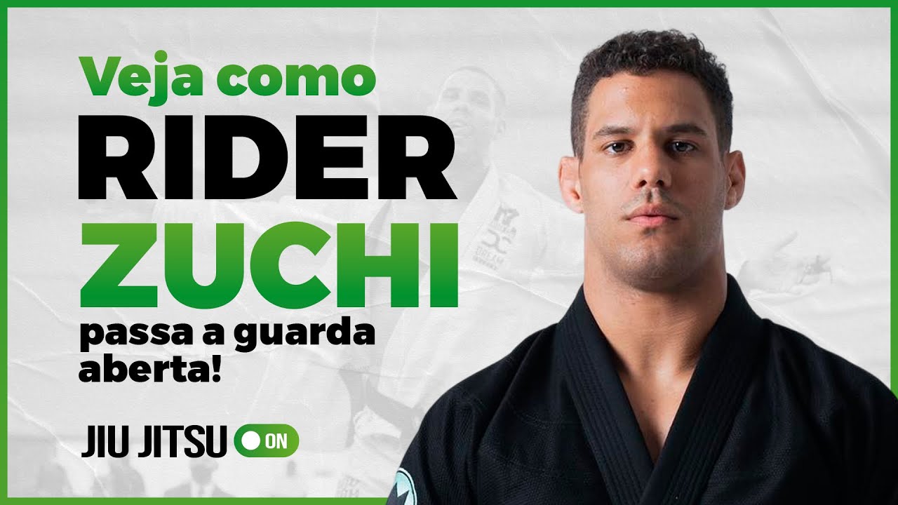 Estude essa passagem de guarda aberta com a fera Rider Zuchi