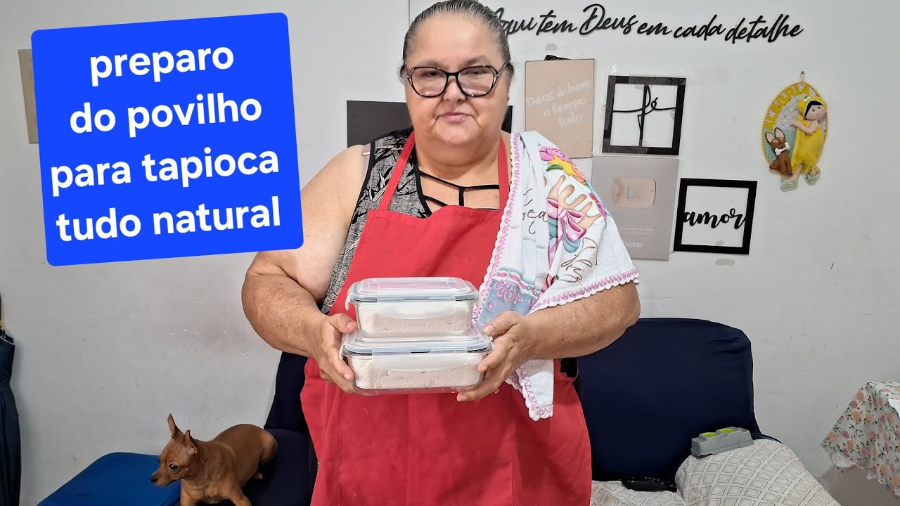 Tapioca sem conservantes + uma  biopsia concluída.