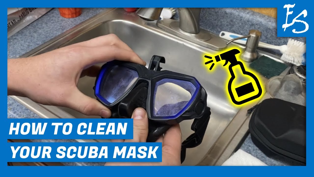 How to Clean Your SCUBA Mask