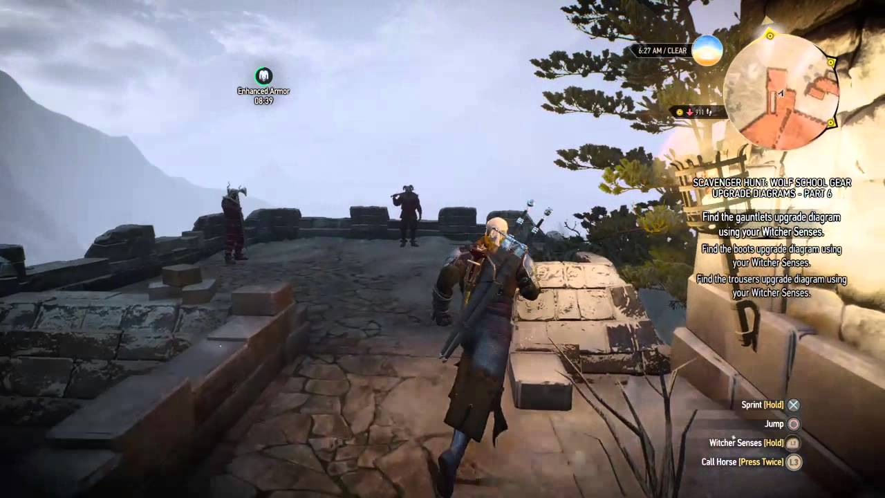 The Witcher 3 - PS4 Patch 1.07 Alternative Movement for Geralt