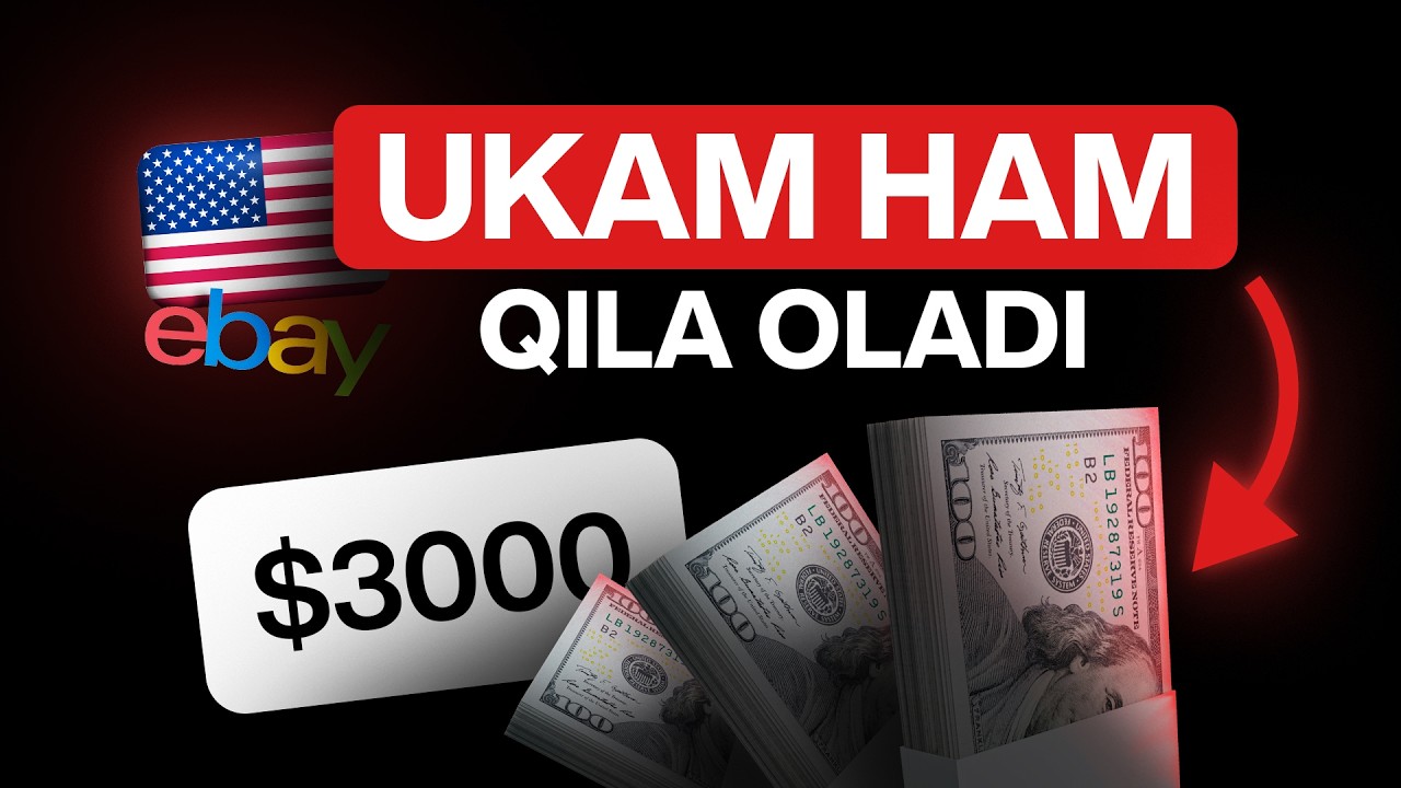 Kuniga 2 soat ajratib, Amerikadan $3000 topaman (isboti bilan)