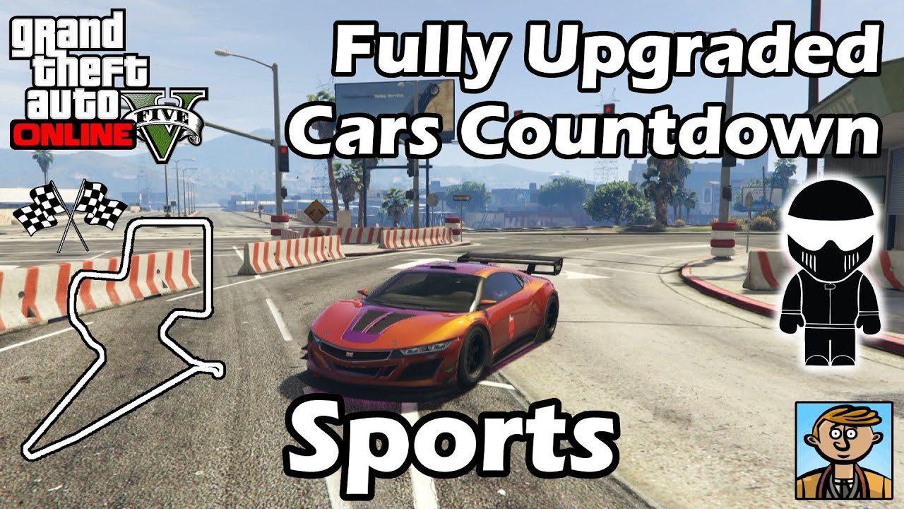 Fastest Sports Cars (2015) - Best Fully Upgraded Cars In GTA Online