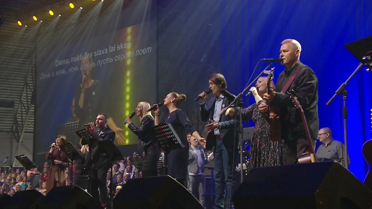 Kungs, slavas cienīgs Tu / Ты достоин Бог всего. Tautas lūgšanu sapulces slavēšana 2019.
