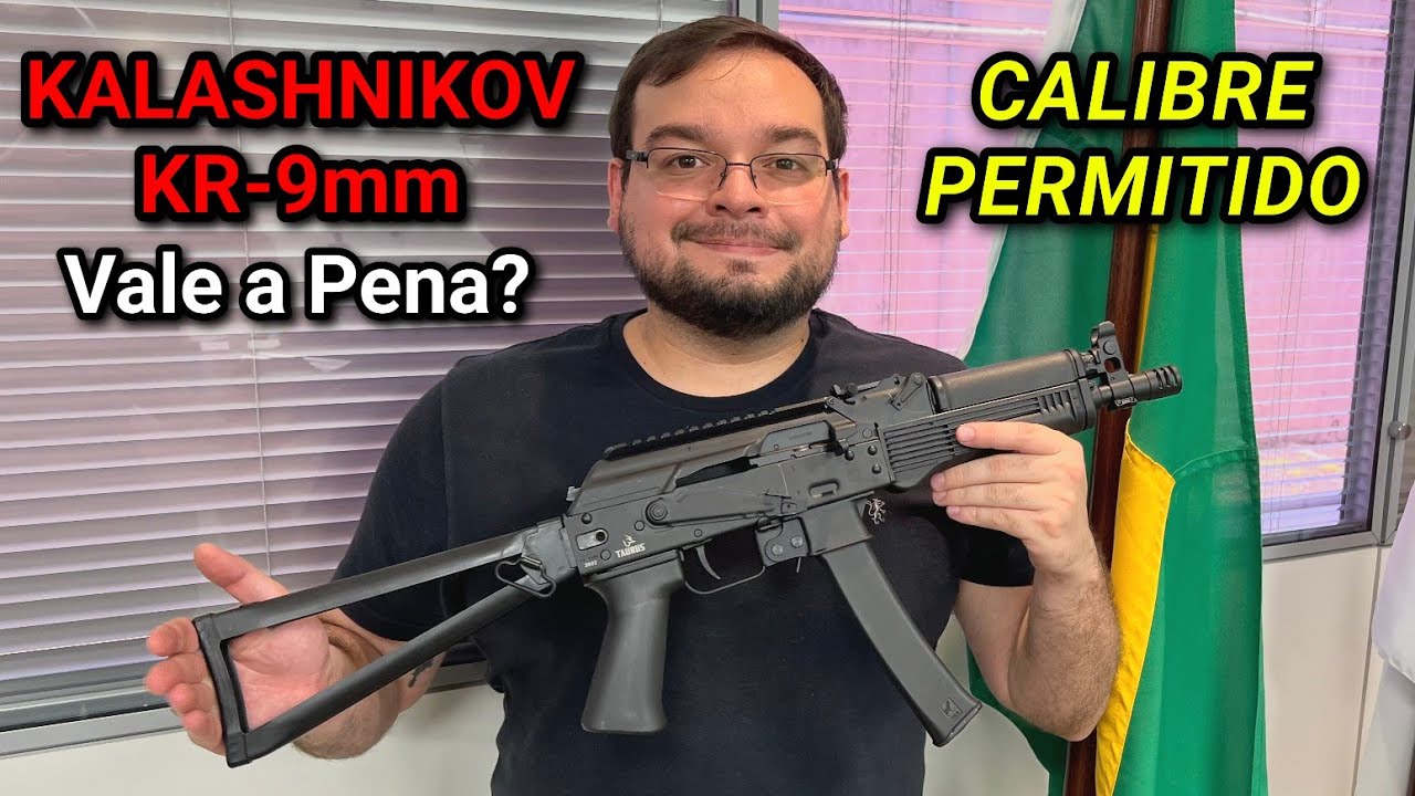 AK 9mm no Brasil! KALASHNIKOV KR-9, Teste, Análise e Opinião: Vale a Pena?