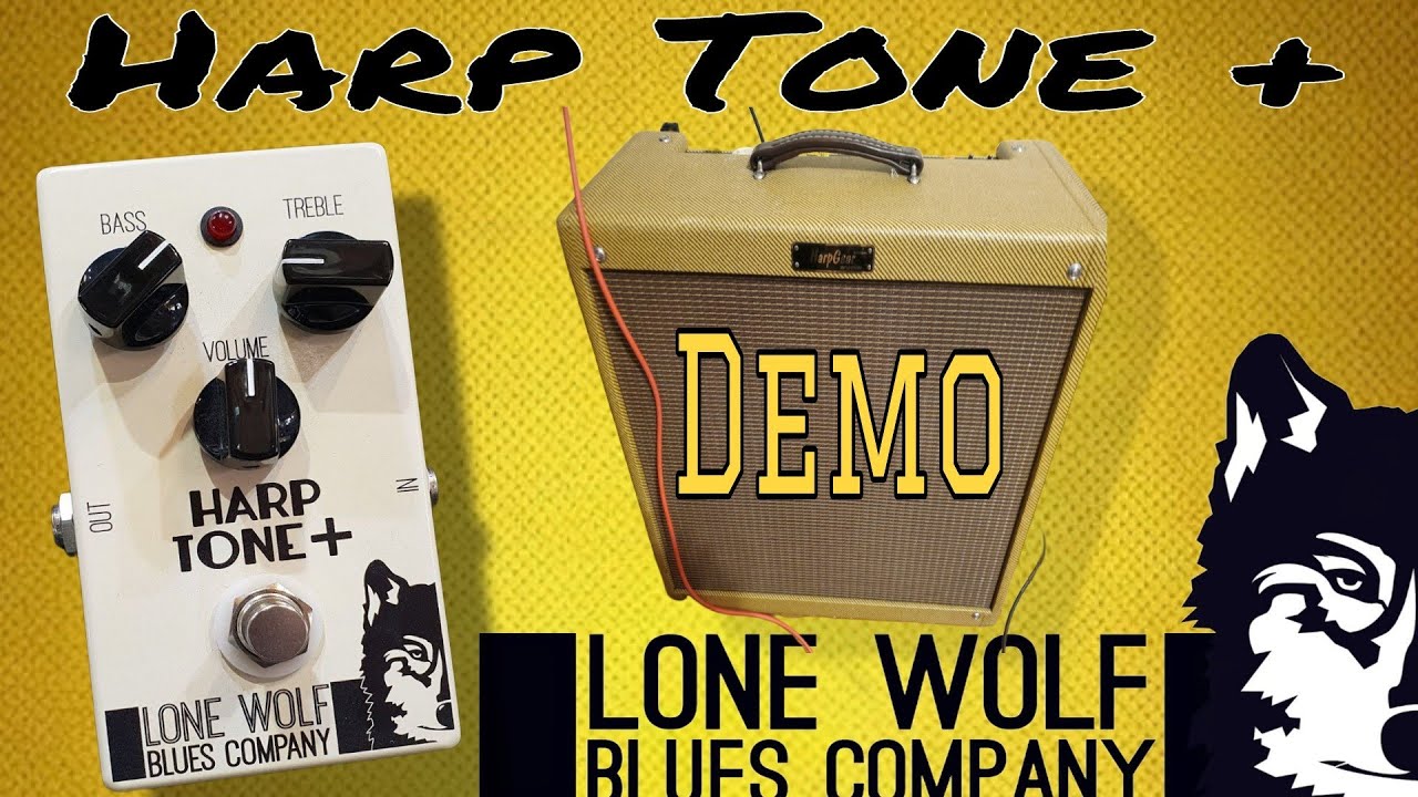 Harp Tone + Harmonica Pedal with a Big Amp!