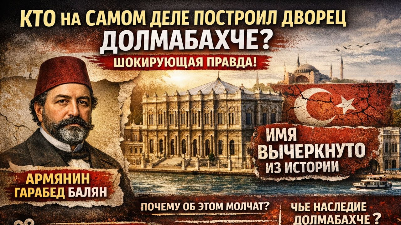 Как армяне Баляны создали лицо Османской империи . ДОЛМАБАХЧЕ