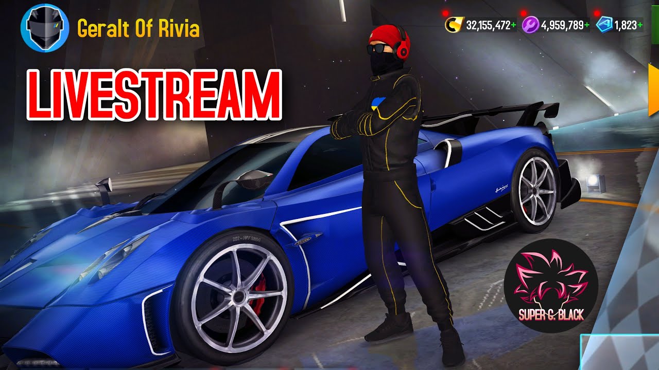Asphalt 8 🔴LIVESTREAM🔴 1 hour MULTIPLAYER - Super G Black