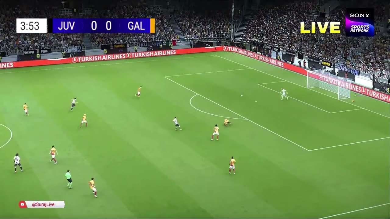 🔴LIVE: JUVENTUS VS GALATASARAY | CHAMPIONS LEAGUE | SIMULATION GAMEPLAY