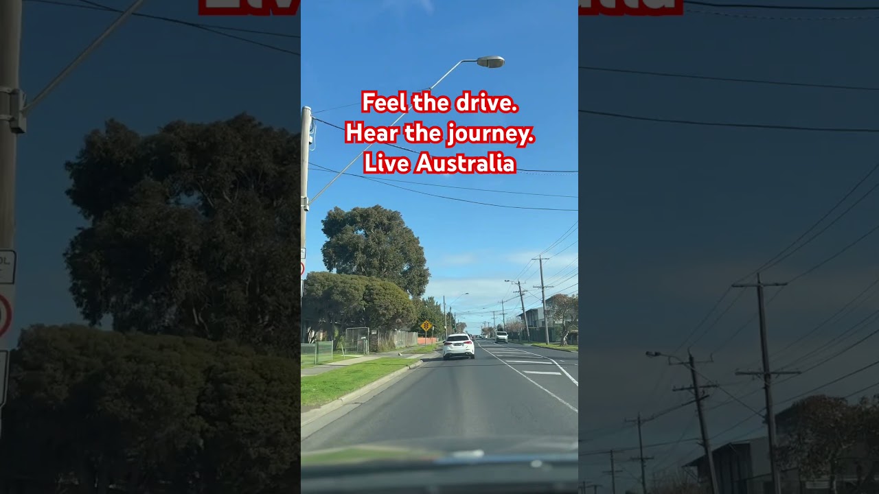 🌞 Australia, the way locals see it—from the car seat 