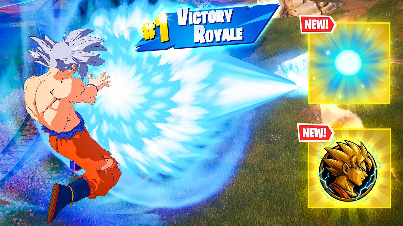 *NEW* FORTNITE KAMEHAMEHA MYTHIC is INSANE! (NEW Mythics & Medallions 36.30)