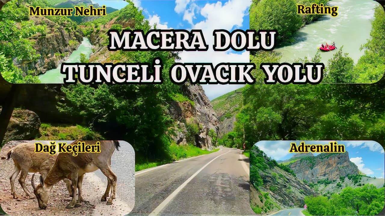 Macera Dolu Tunceli Ovacık Yolu 4K | An Epic Journey on the Tunceli Ovacık Road 4K