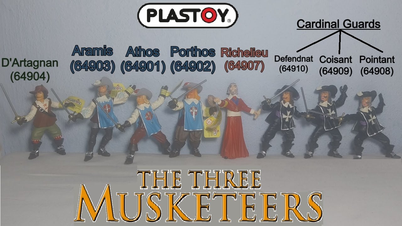 Plastoy The Three Masketeers vs Cardinal Richelieu and his Guards Figures Review!