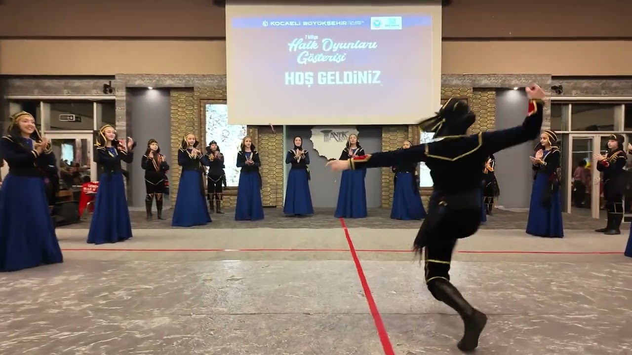 KOCAELİ MEHMET ALİ PAŞA HALK OYUNLARI MERKEZİ 7 BÖLGE 3. HALK OYUNLARI GÖSTERİSİ