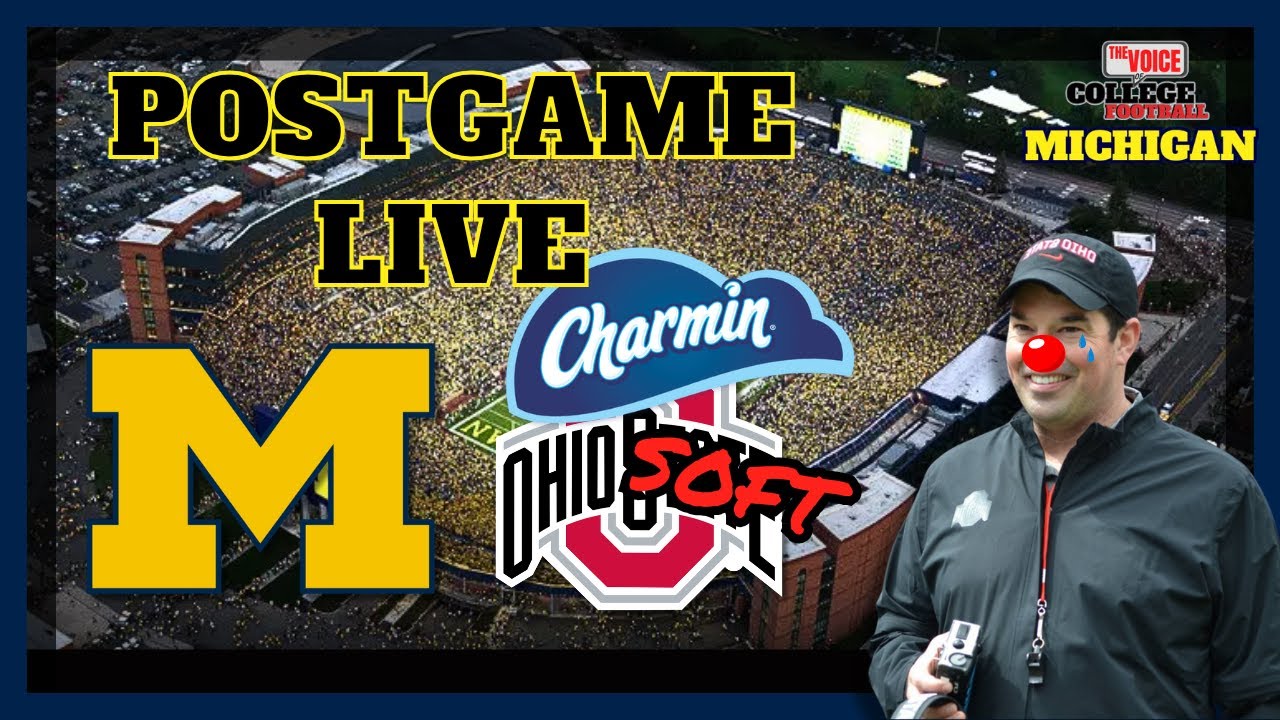 MICHIGAN - Ohio State Postgame Call-in Show LIVE / Michigan Does the Funniest Thing Ever