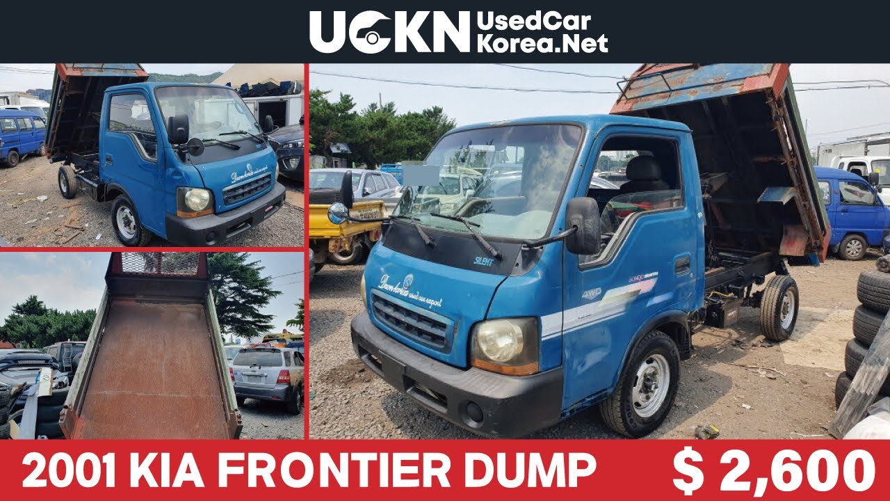 2001 KIA FRONTIER DUMP - $ 2,600  [Korean Used Car Network]