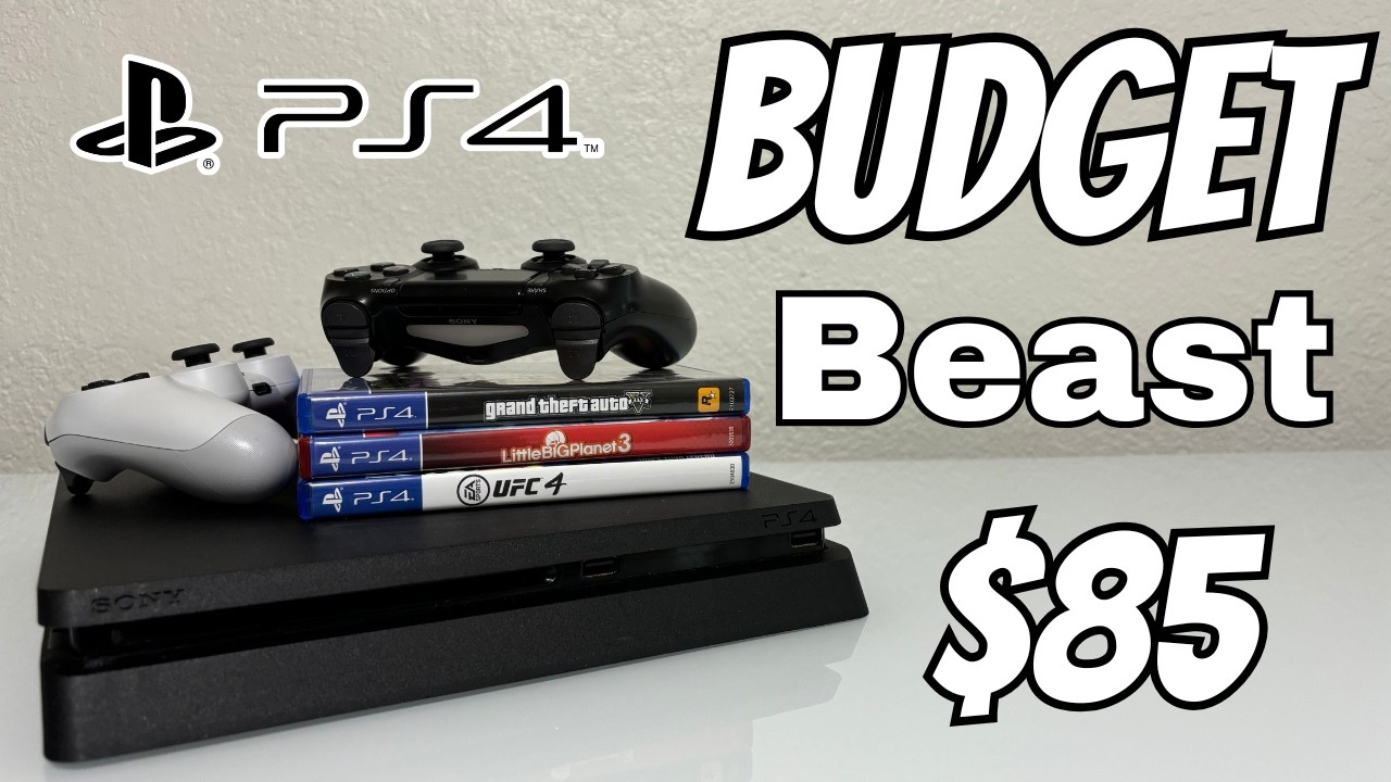 PS4 is The Best Budget Game Console