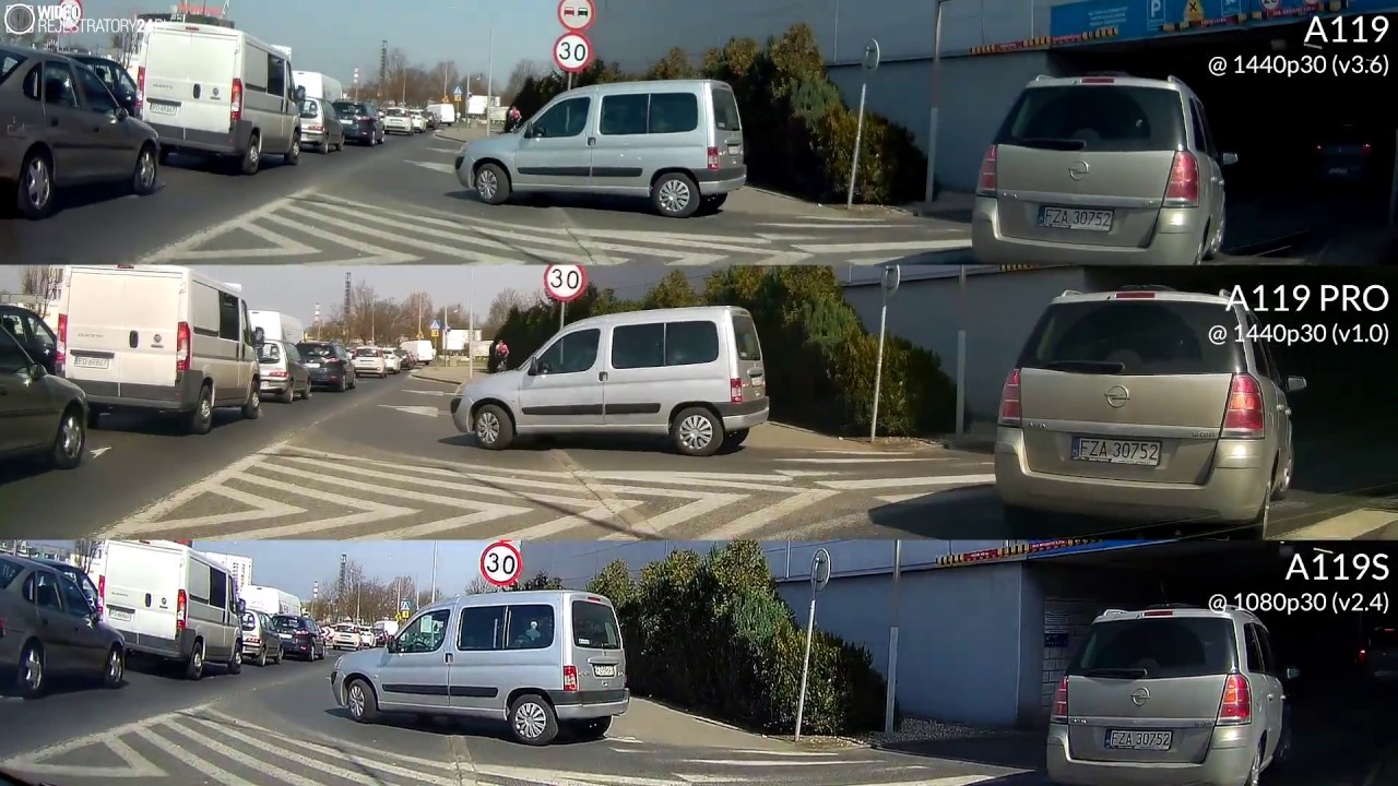 Viofo A119 vs A119 PRO vs A119S - por&oacute;wnanie / comparison