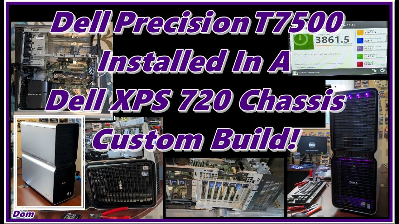 Dell Precision T7500 Into Dell XPS 720 Chassis - Custom Build!