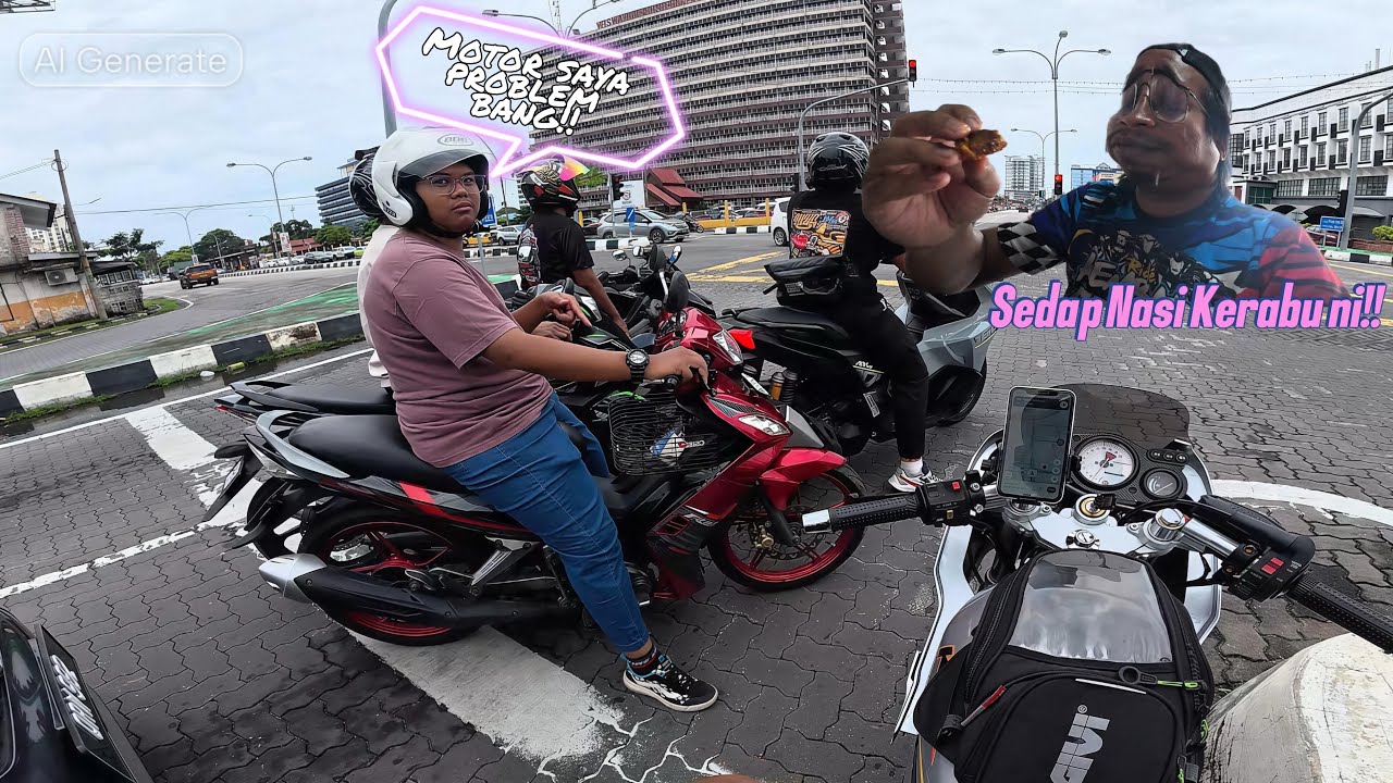 Nasi KERABU PALING BEST!!, Projek GPang 2026?! | UWR2ndannyversaryride | Part 6