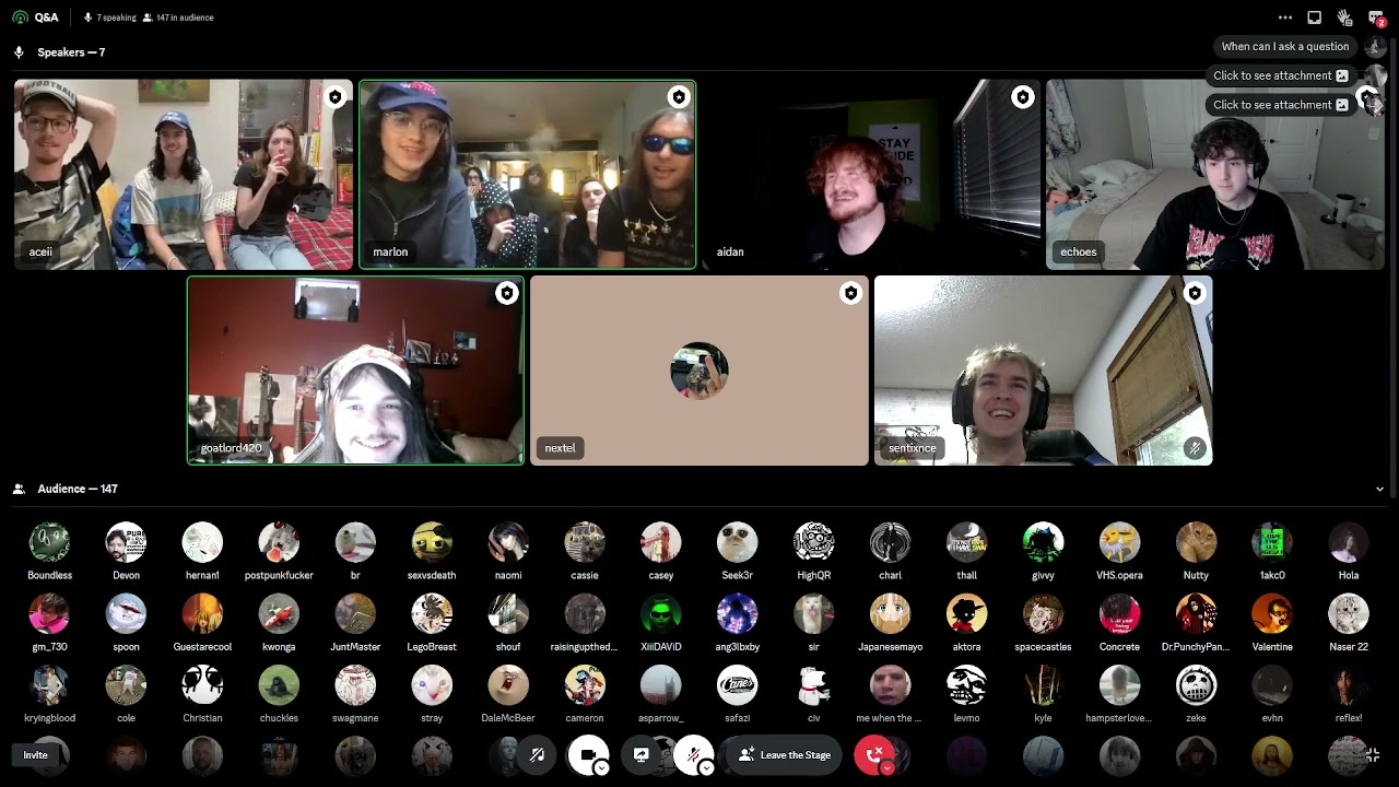 Shed Theory Q&A in the Shed Theory Discord