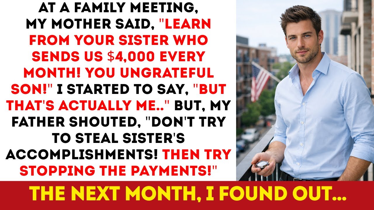 My Parents Always Blamed Me And Took My Sister’s Side, So I Decided To Stop The Monthly Payments...